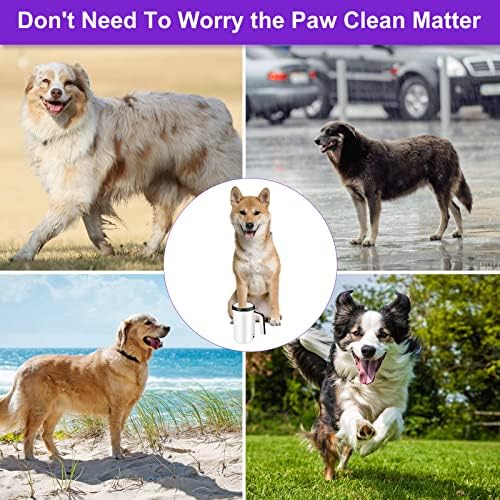 Rechargeable Automatic Dog Paw Cleaner, 2 in 1 Portable Dog Paw Washer Cup