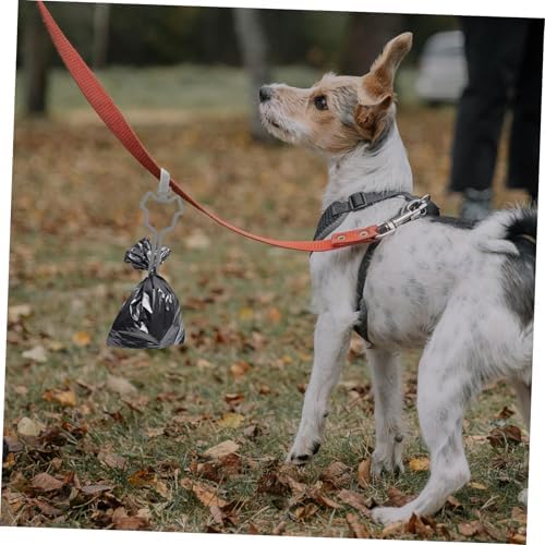 Garneck Waste Bag Clip for Dogs Hands Dog Poop Bag Holder Portable Easy Cleanup for Pet Owners
