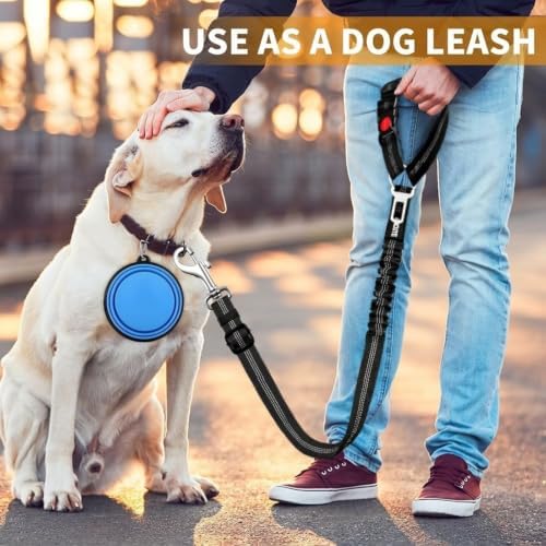 Dog Car Seat Belt Retractable Dog Seatbelt for Car