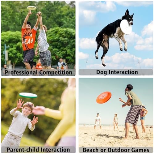 Sports Flying Disc for Kids,Soft Outdoor Flying Disc Toy for Ages 5+
