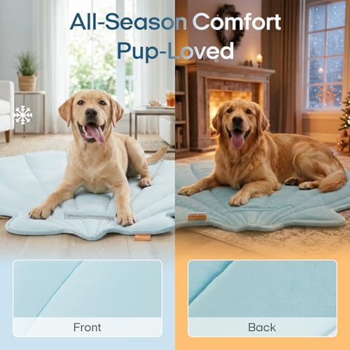 Dog Cooling Mat Washable Pet Cooling Mat, Self Cooling Mat for Dogs Large