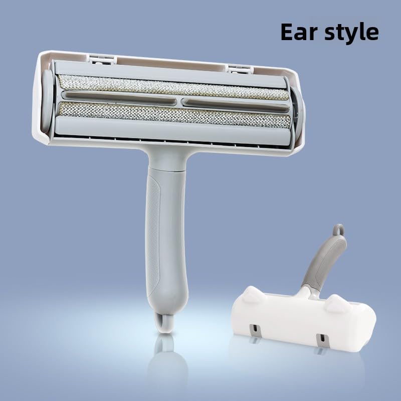 Reusable Pet Hair Remover Roller, Self-Cleaning Lint Roller for Furniture, Sofa, Carpet & Clothes, Washable Fur Remover Tool for Dog & Cat Hair