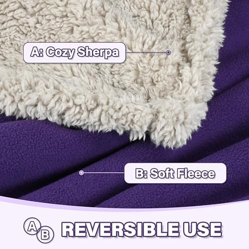 Catalonia Waterproof Blanket for Bed, Reversible Leakproof Throw