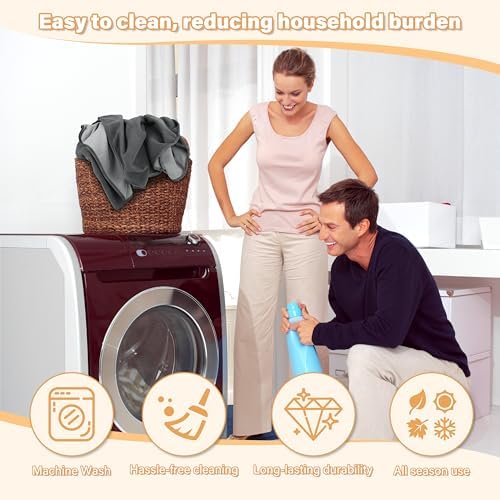 Catalonia Waterproof Bed Blanket, Washable Reversible Furniture Protector