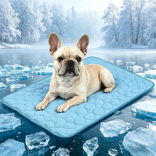 Pet Cooling Mat, Self-Cooling Pad for Dogs Cats Indoor Outdoor Car Seat Use