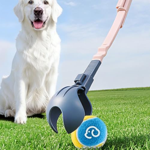 Dog Ball Launching Thrower for Fetching with Extendable Club for Interaction Play and Outdoor Fun Training Game Pet Training Ball Thrower