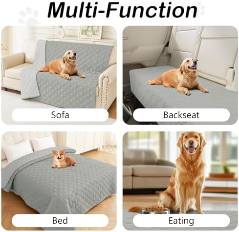 hyha Waterproof Dog Bed Blanket - Soft Pet Blanket & Sofa Cover for Dogs