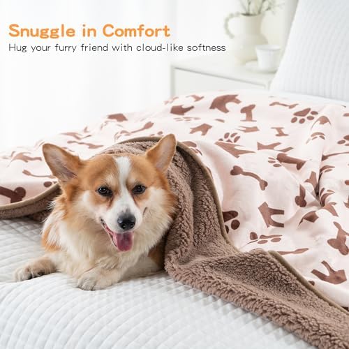 Waterproof Pet Blanket for Small Dogs and Cats 30"x40"