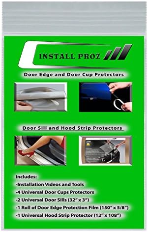 * Self-Healing Clear Paint Protection Film Kits (Bundle-Hood Strip, Door Edge, Door Cup, Door Sill)