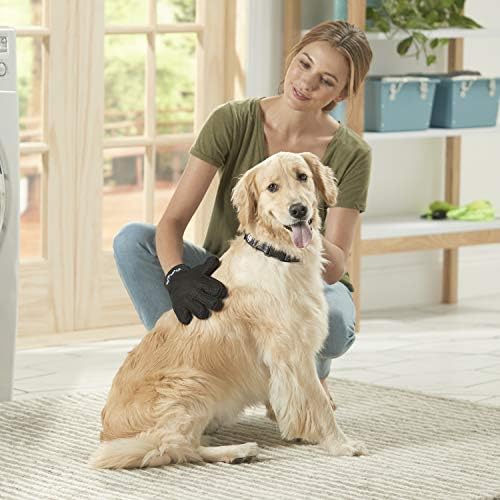 Franklin Sports SHED-MASTER De-Shedding Pet Grooming Gloves