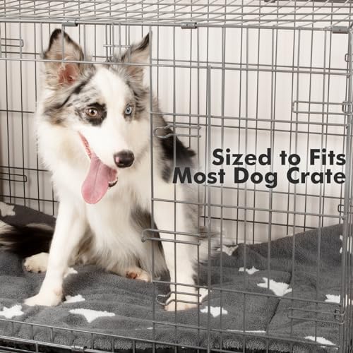 Mora Pets Dog Crate Pad Washable Dog Bed for Crate Flat Cat Pet Kennel Mat