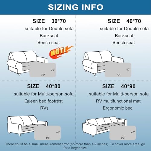 hyha Waterproof Reversible Dog Blanket, Soft Couch Cover for Dogs Washable