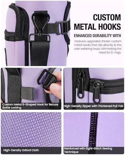 Sports rabbit Universal Water Bottle Holder with Strap & Phone Pocket