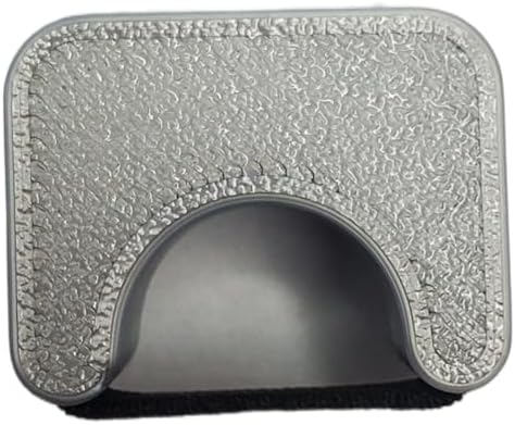 Hands-Free Dog Training Clicker Ring - Loud 95 dB Finger Clicker for Dogs, Puppies, Cats & Birds, Fits Any Finger, No Batteries (Silver)