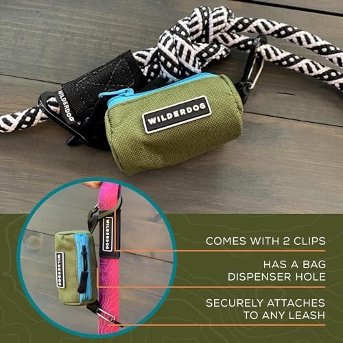 Wilderdog Dog Poop Bag Holder - Berry
