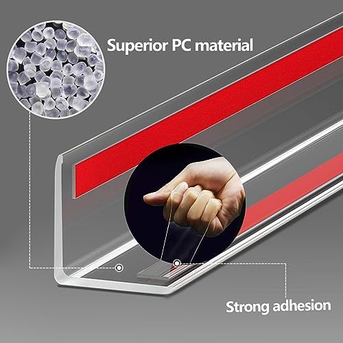 Self-Adhesive Clear Wall Corner Protector - 8Pack, 31.5 x 1.18 in