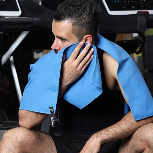 Rainleaf Microfiber Towel Quick Dry Camping & Travel & Gym Towel. Compact