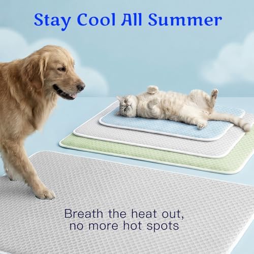 Mora Pets Dog Cooling Mat Cat Cooling Pad Instant Pet Cool Bed Mat Small