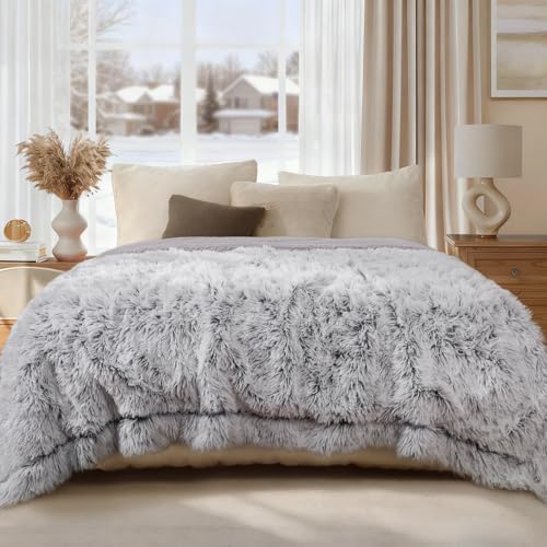 Luciphia Calming Waterproof Dog Blanket, Reversible Faux Fur Pet Blanket