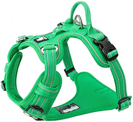 Truelove Dog Harness No Pull Nylon Reflective Pet Harness Adjustable Comfortable Control Step-in Brilliant Colors TLH56512