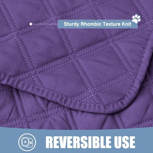 Smiry Waterproof Reversible Pet Couch Covers for Dogs