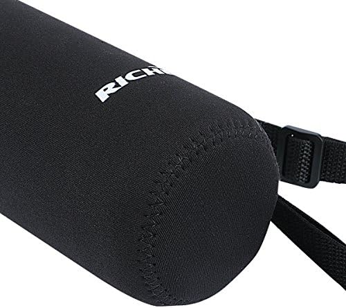 RICHEN Neoprene Water Bottle Carrier Bag with Adjustable Shoulder Strap,Insulated Water Bottle Cover for Stainless Steel/Glass/Plastic Bottles