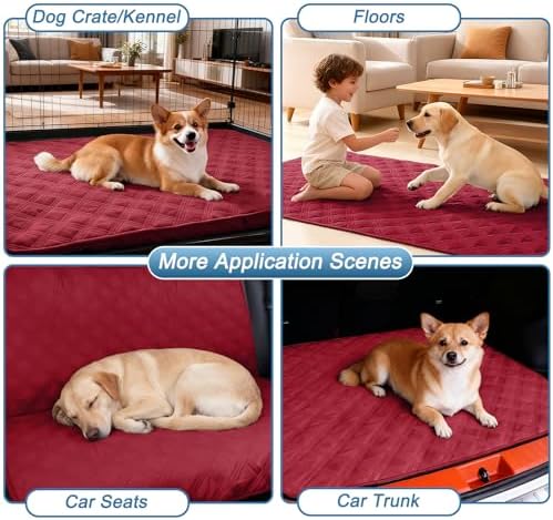 hyha Waterproof Reversible Dog Blanket, Soft Couch Cover for Dogs Washable