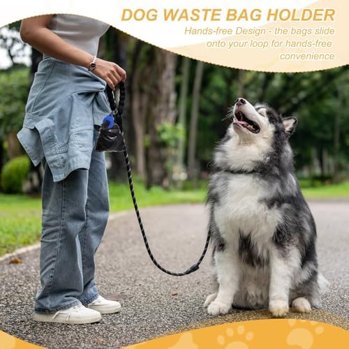 Dog Poop Bag Clip, Dog Poop Bag Holder with Clip for Dispenser Carrier Hands-Free Lightweight Durable Silicone, (Light Green, 2 Pcs), Intended for Leash/Pet Waste Bag