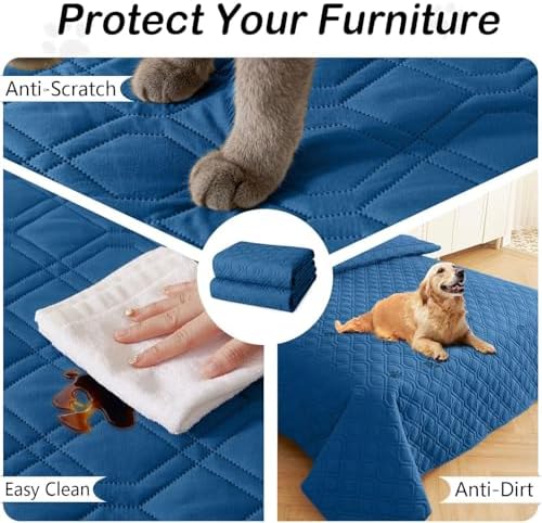 hyha Waterproof Dog Bed Blanket - Soft Pet Blanket & Sofa Cover for Dogs