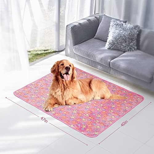Comsmart Dog Blankets, 3 Pack Fleece Pet Blankets, 40x47 Inches