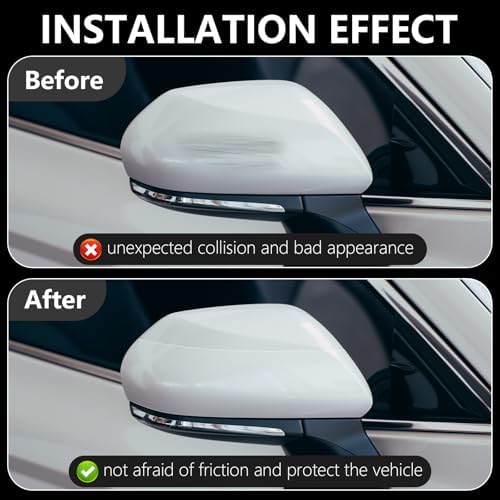 DGSL Car Door Edge Guards Door Sill Protector, 4In x 33Ft 5D Carbon Fiber Car Wrap Film, Vinyl Automotive Wrap Film Anti-Collision Fits for Most Vehicles (Transparent)