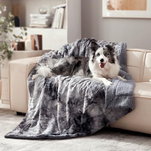 Waterproof Dog Blanket for Large Dogs, Washable Pet Blankets