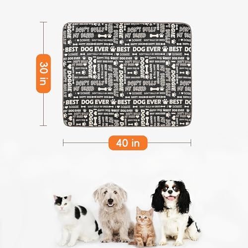Waterproof Pet Blanket for Small Dogs and Cats 30"x40"