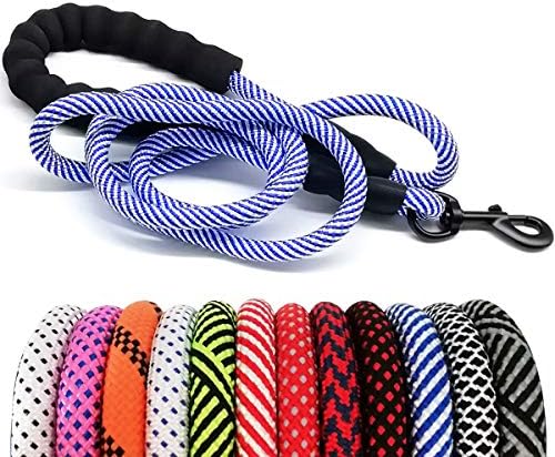 MayPaw 6ft Rope Dog Leash for Large Medium Dogs Soft Handle Dog Lead
