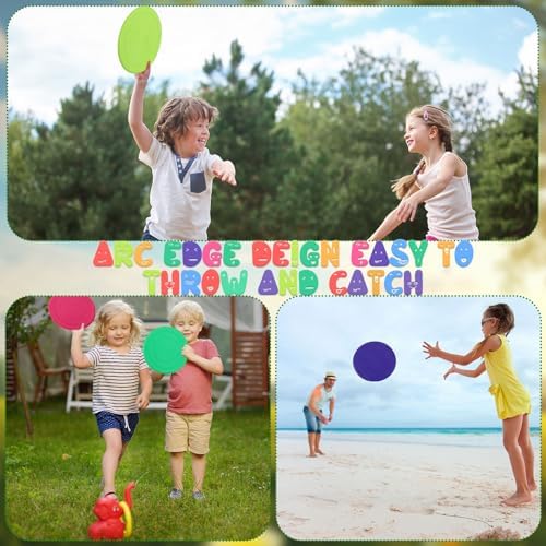 Vinsot 56 Pcs 7 Inch Flying Discs Bulk for Kids Dogs
