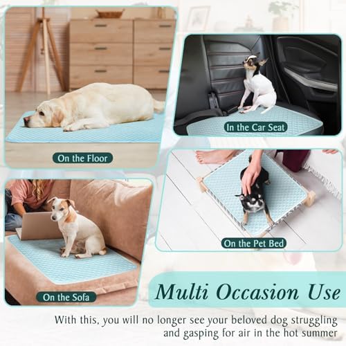 Self-Cooling Dog Mat Breathable Pet Cooling Pad