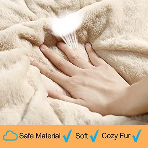 Dog Crate Pad Washable Dog Bed for Crate Medium Cozy Mat 36-Inch Cream