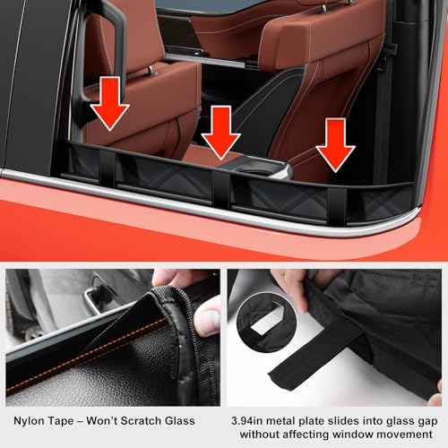 Surfcabin Dog Car Door Protector: 20% Larger Design for Trucks & Large SUVs