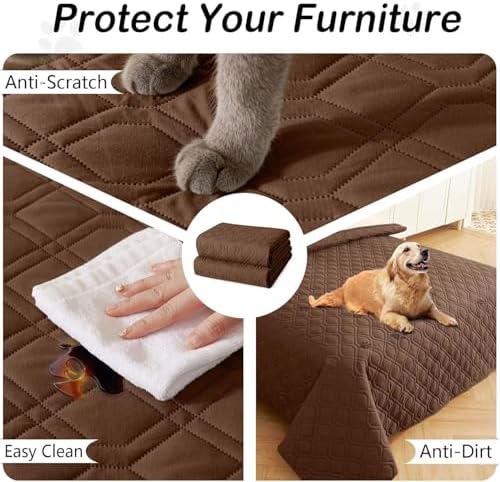 hyha Waterproof Dog Bed Blanket - Soft Pet Blanket & Sofa Cover for Dogs