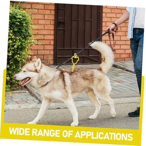 Hemoton Hands-Free Dog Poop Bag Holder Adjustable and Lightweight Waste Bag Carrier for Leash Clips Retractable Support for Walking