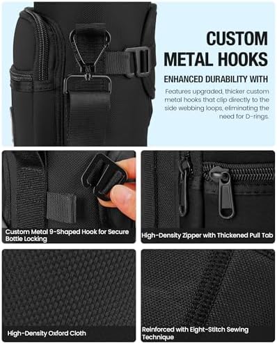 Sports rabbit Universal Water Bottle Holder with Strap & Phone Pocket