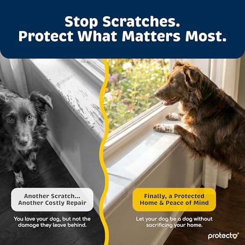 PROTECTO Window Sill Protector from Dogs and Cats, 35.5 x 2.25 in