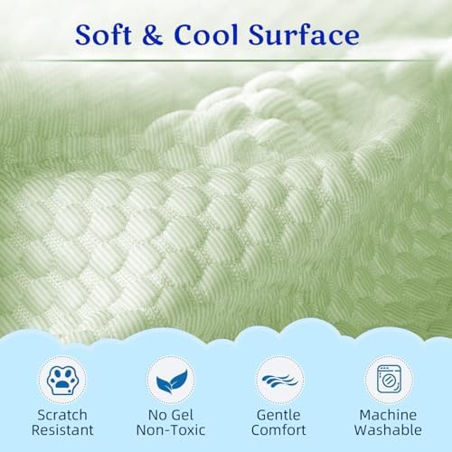 Mora Pets Dog Cooling Mat Cat Cooling Pad Instant Pet Cool Bed Mat Small