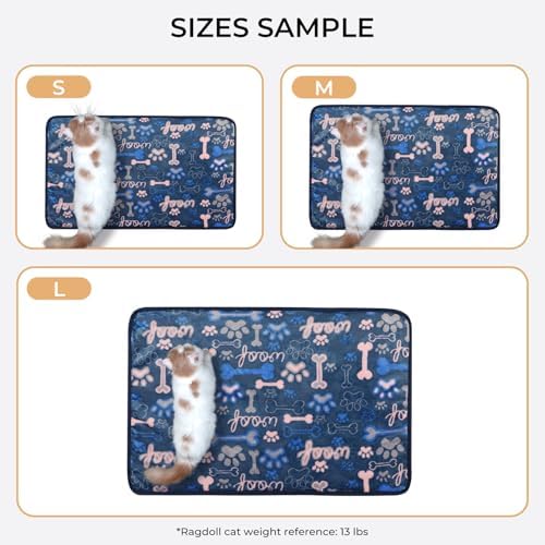 Luciphia 3 Pack Soft Fleece Dog Blankets for Small Dogs Puppy Cats,23"x16"