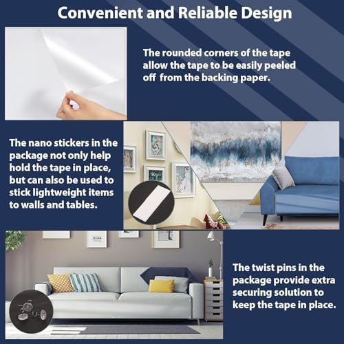 Anti Cat Scratch Furniture Protector, Transparent Self-Adhesive Couch Furniture Protectors from Cats Scratching Claws, Cat Scratch Couch Protector (17.5"X13")