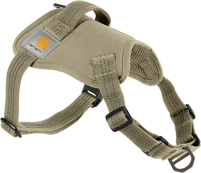 Carhartt Nylon Duck No Pull Dog Harness Faded Fatigue S